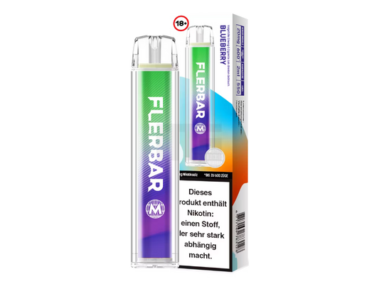 Flerbar Vape 600 - Blueberry - Einweg E-Zigarette