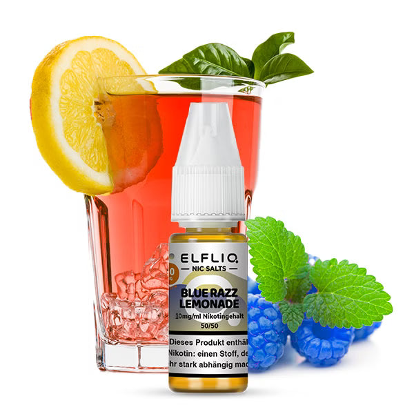 ELFBAR ELFLIQ Liquid 10mg/ml 10ml Blue Razz Lemonade