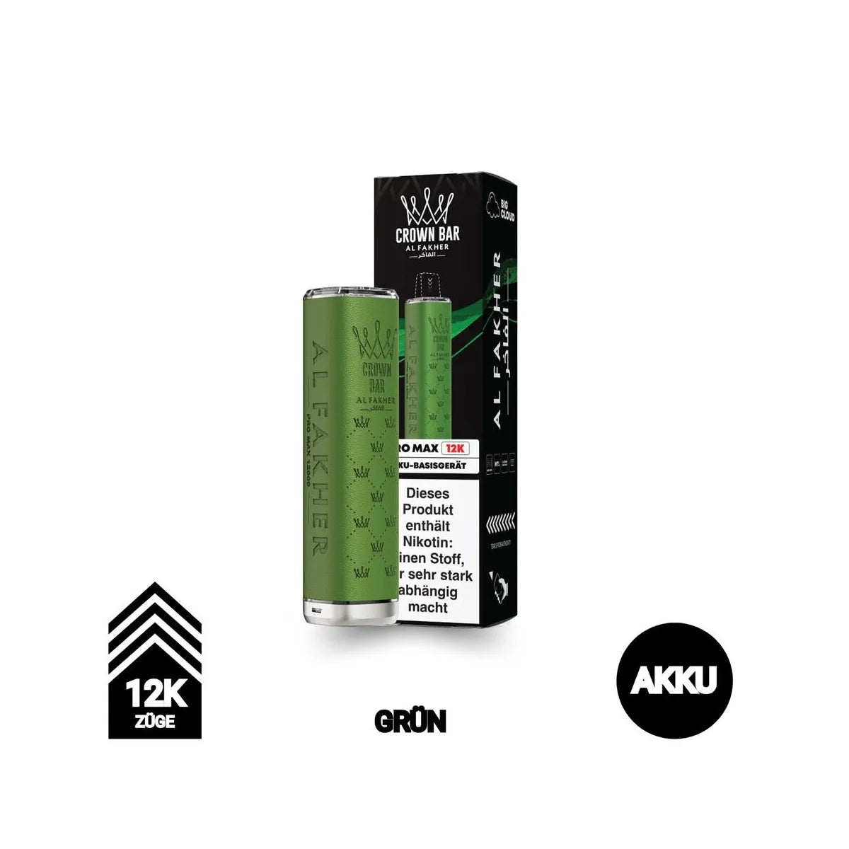Al Fakher 12K PRO MAX Akku