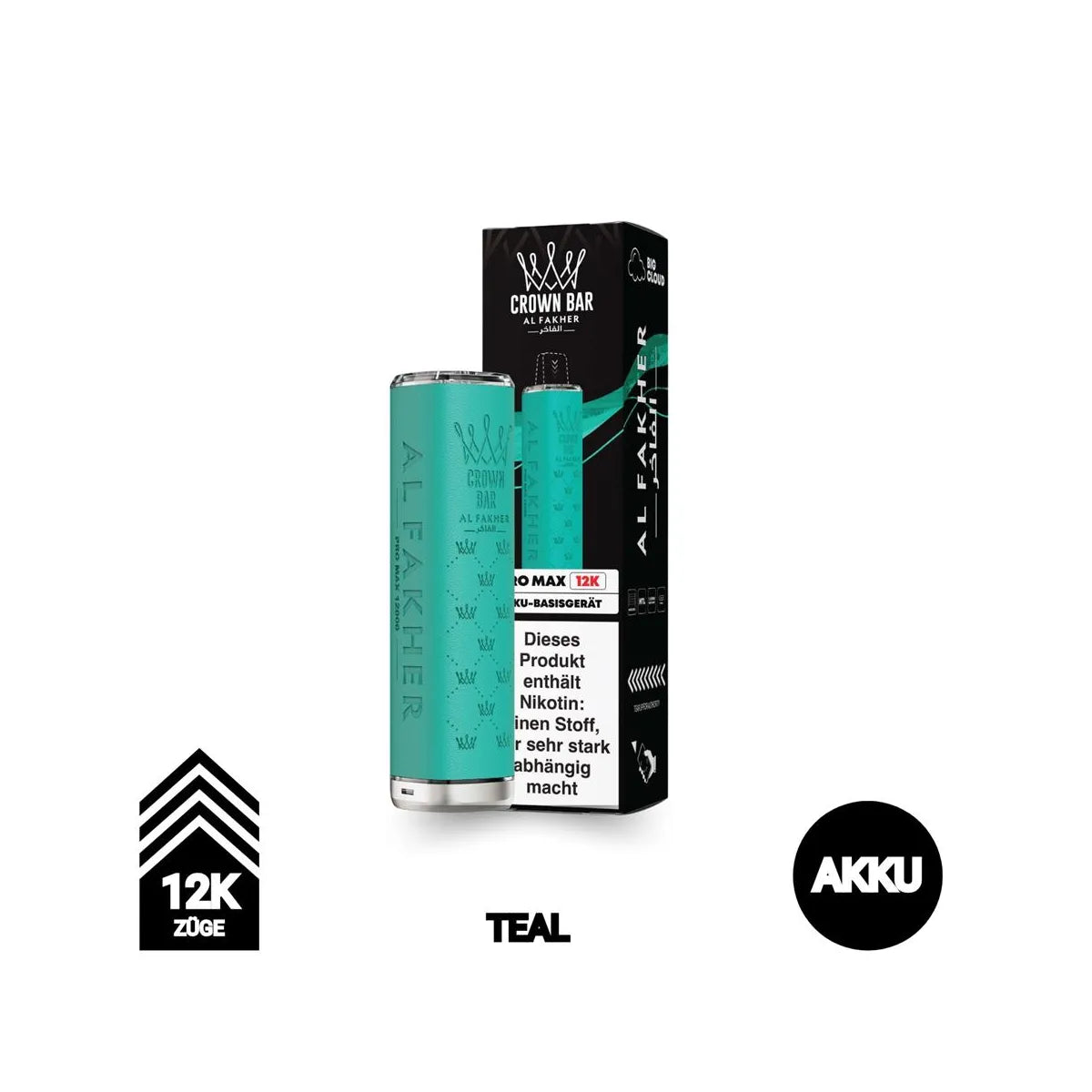 Al Fakher 12K PRO MAX Akku