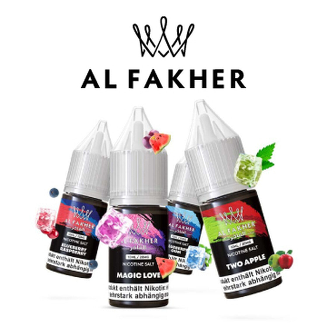 Al Fakher Liquid 11mg & 20mg - Alle Sorten