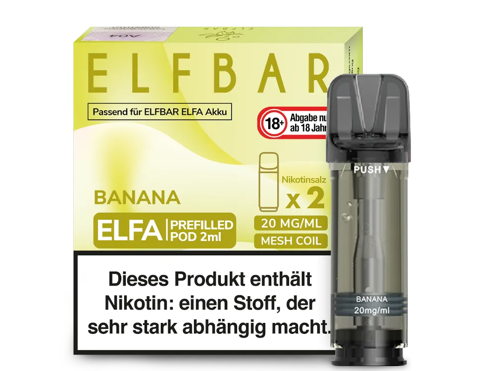 ELFBAR ELFA 20mg Nikotin 2er Pack - Alle Sorten