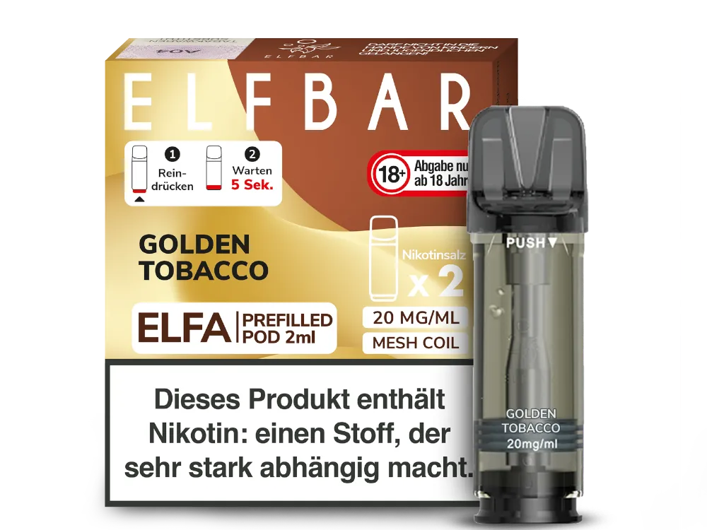 ELFBAR ELFA 20mg Nikotin 2er Pack - Alle Sorten