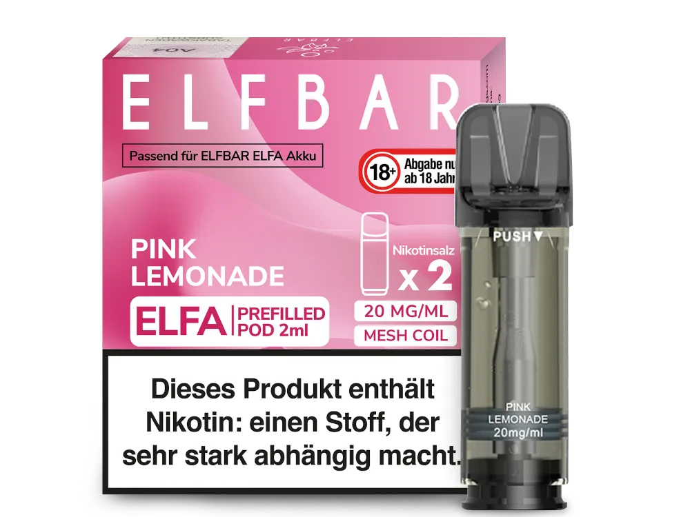 ELFBAR ELFA 20mg Nikotin 2er Pack - Alle Sorten