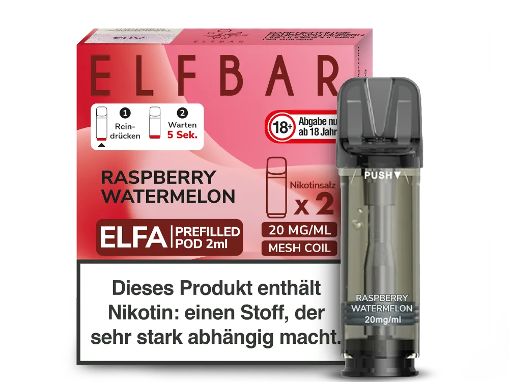 ELFBAR ELFA 20mg Nikotin 2er Pack - Alle Sorten