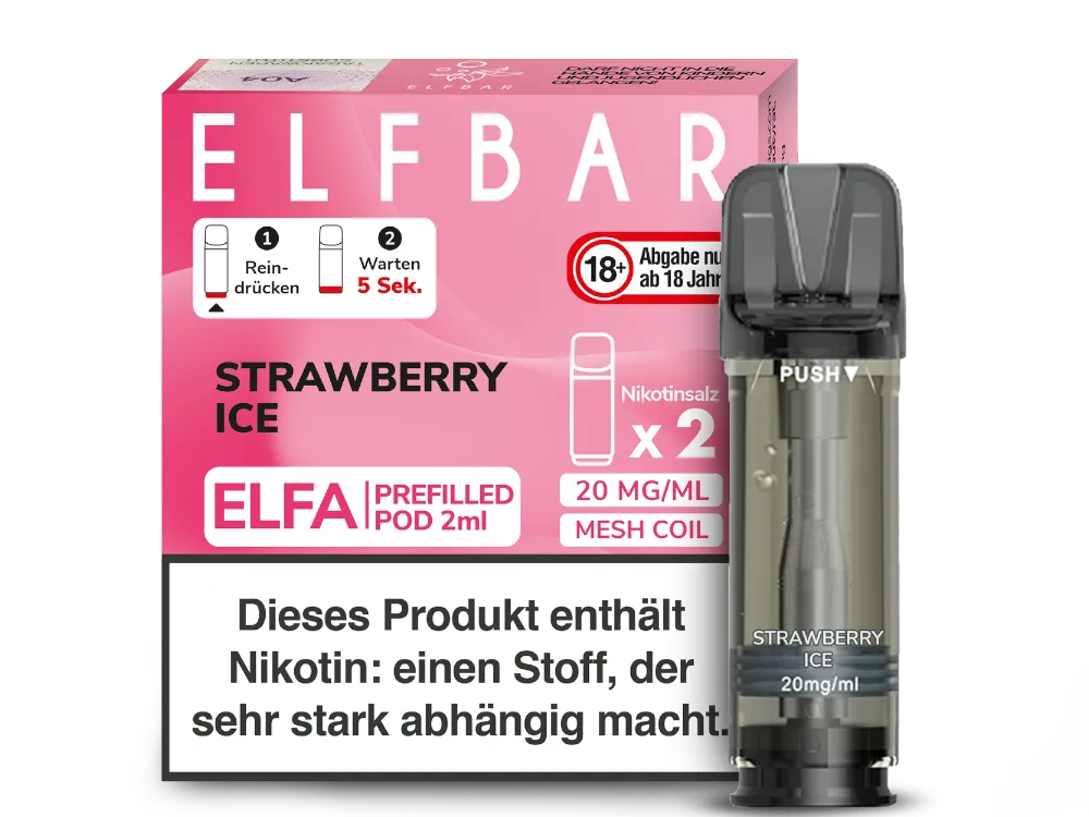 ELFBAR ELFA 20mg Nikotin 2er Pack - Alle Sorten