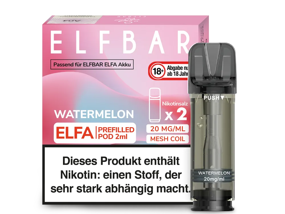 ELFBAR ELFA 20mg Nikotin 2er Pack - Alle Sorten