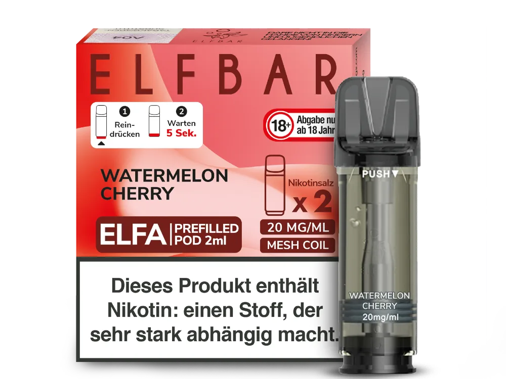 ELFBAR ELFA 20mg Nikotin 2er Pack - Alle Sorten