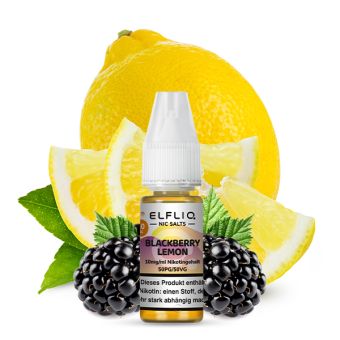 ELFBAR ELFLIQ Liquid 10mg/ml 10ml Blackberry Lemon