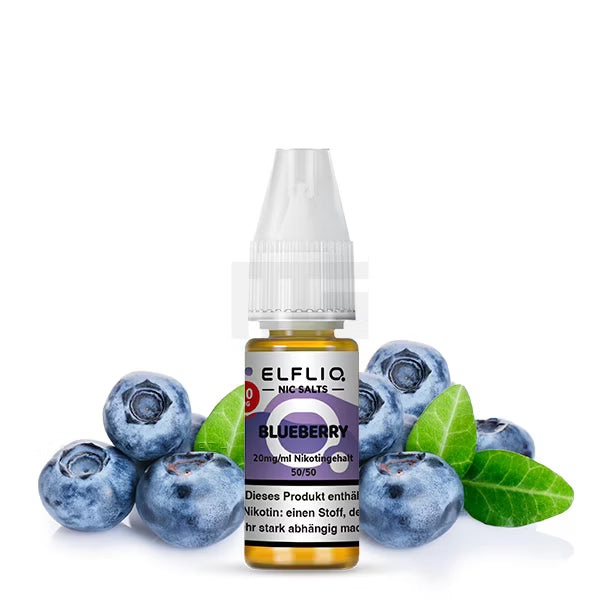 Elfbar - ElfLiq - 10ml - Blueberry | Nikotinsalz-Stärke : 20mg