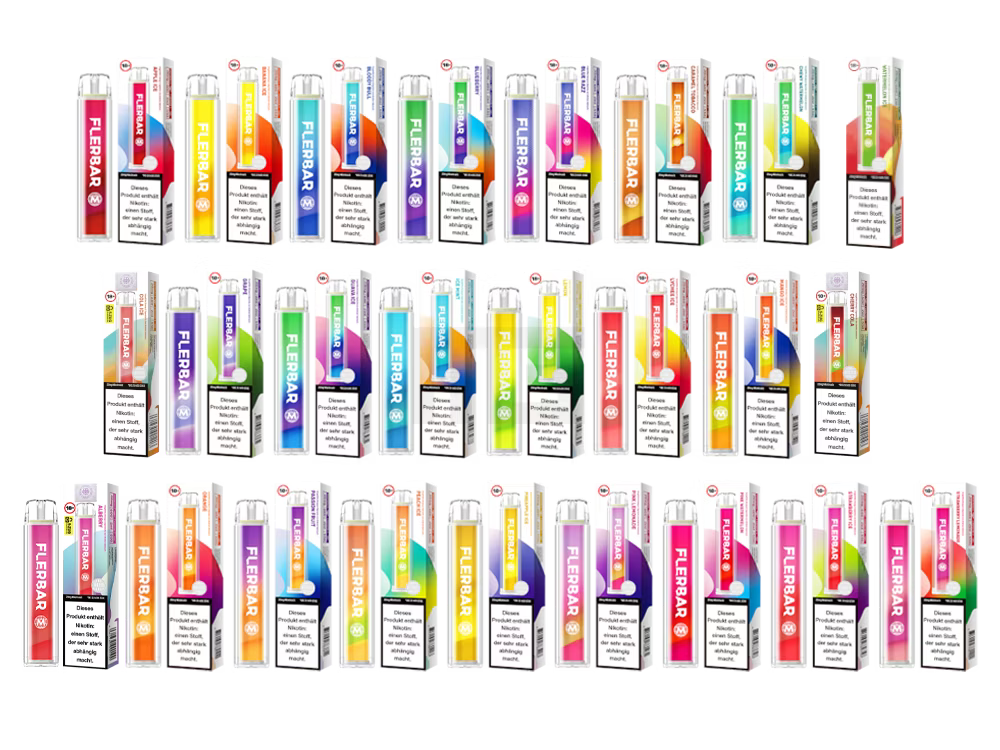 Flerbar Vape 600 - Apple Ice - Einweg E-Zigarette
