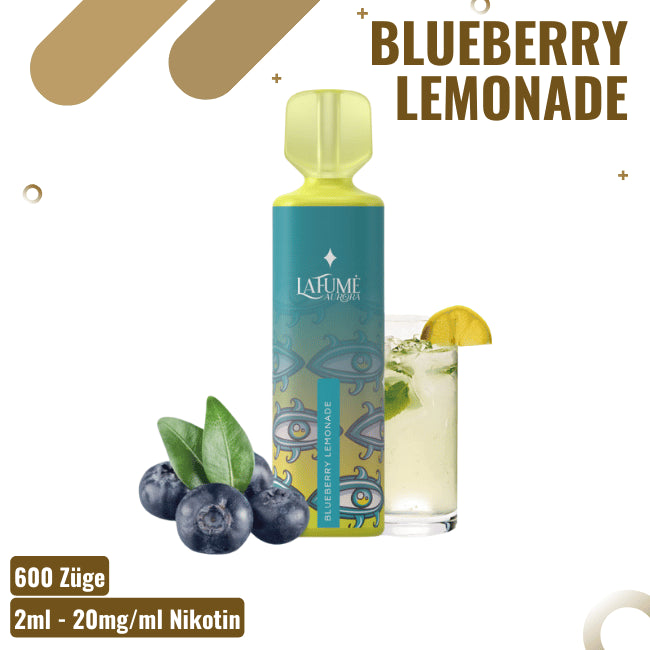 La Fume Aurora - 600 Züge - Alle Sorten - mit Nikotin