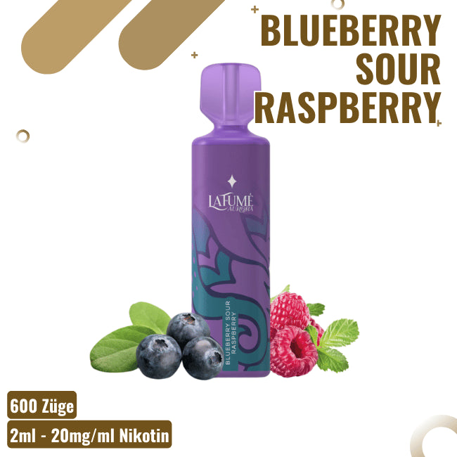 La Fume Aurora - 600 Züge - Alle Sorten - mit Nikotin