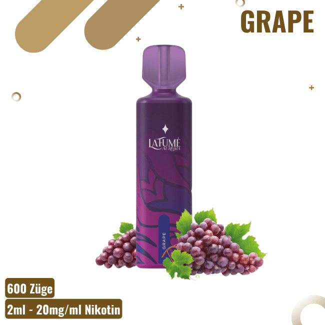 La Fume Aurora - 600 Züge - Alle Sorten - mit Nikotin