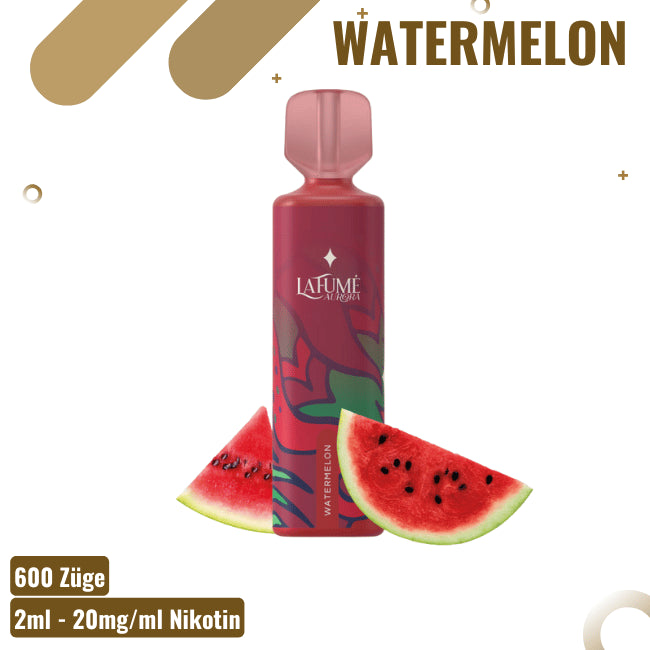 La Fume Aurora - 600 Züge - Alle Sorten - mit Nikotin