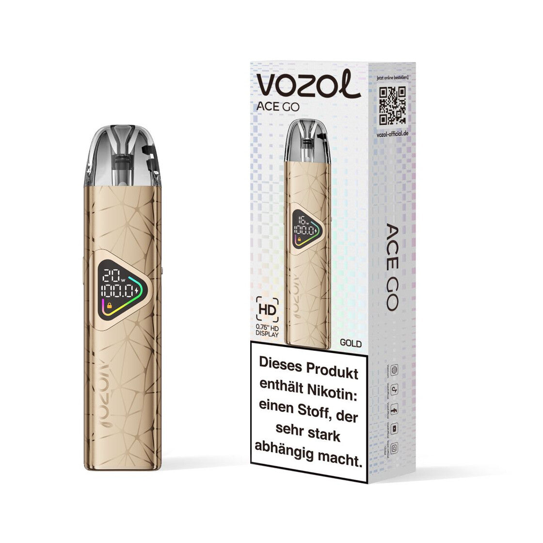 Vozol ACE GO E-Zigarette Kit - Alle Farben