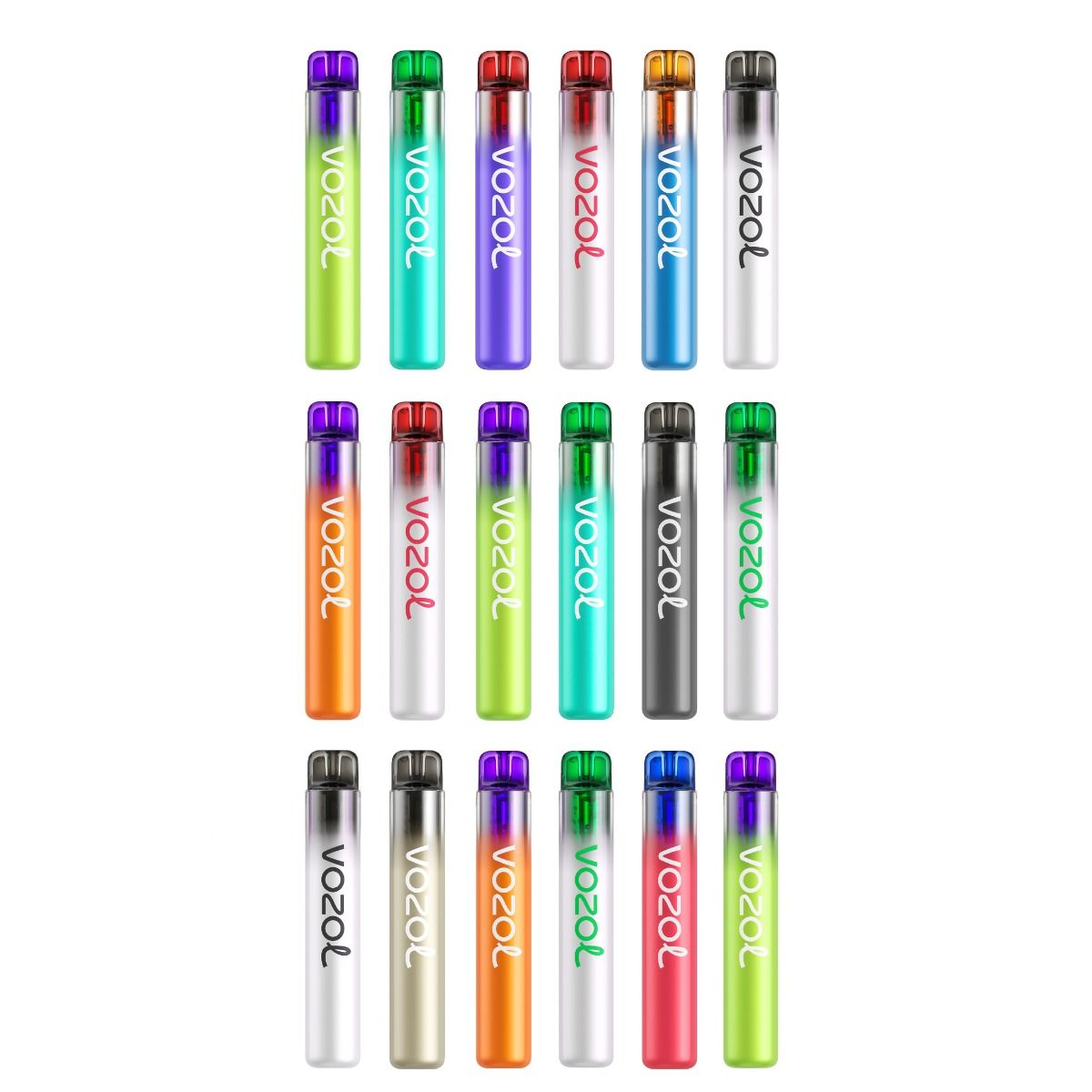 VOZOL - NEON 800 - Einwegvape/E-Zigarette - 20mg, 800 züge